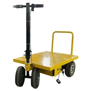 2025 New Model Warehouse Agricultural Trolley Mini Electric Manual Pallet Portable Carrying Material Flat Trolley